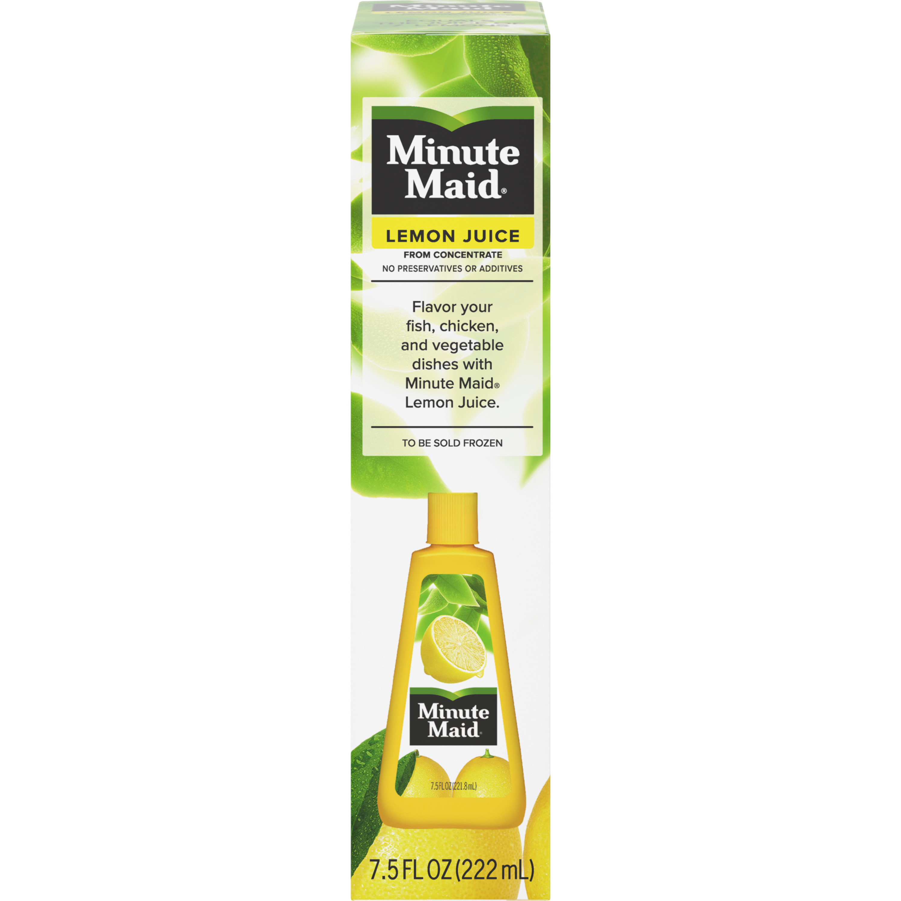 Minute Maid 100% Pure Lemon Fruit Juice, 7.5 fl oz Bottle - image 6 of 8