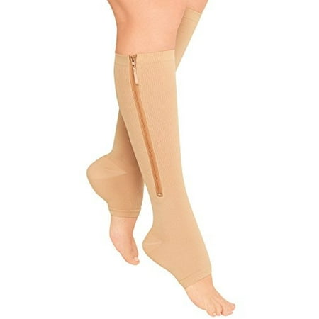 Ideaworks - Zippered Compression Stockings - Walmart.com