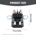 thumbnail image 6 of Anxingo AUC15932 Starter Solenoid, Lawn Mower Starter Relay, Replacement for John Deere Z225 Z235 Z245 Z255 Z315E Z320M Z320R 135 145 155C 190C L100 L120 L130 LA100 LA105 LA110 LTR155, 6 of 7