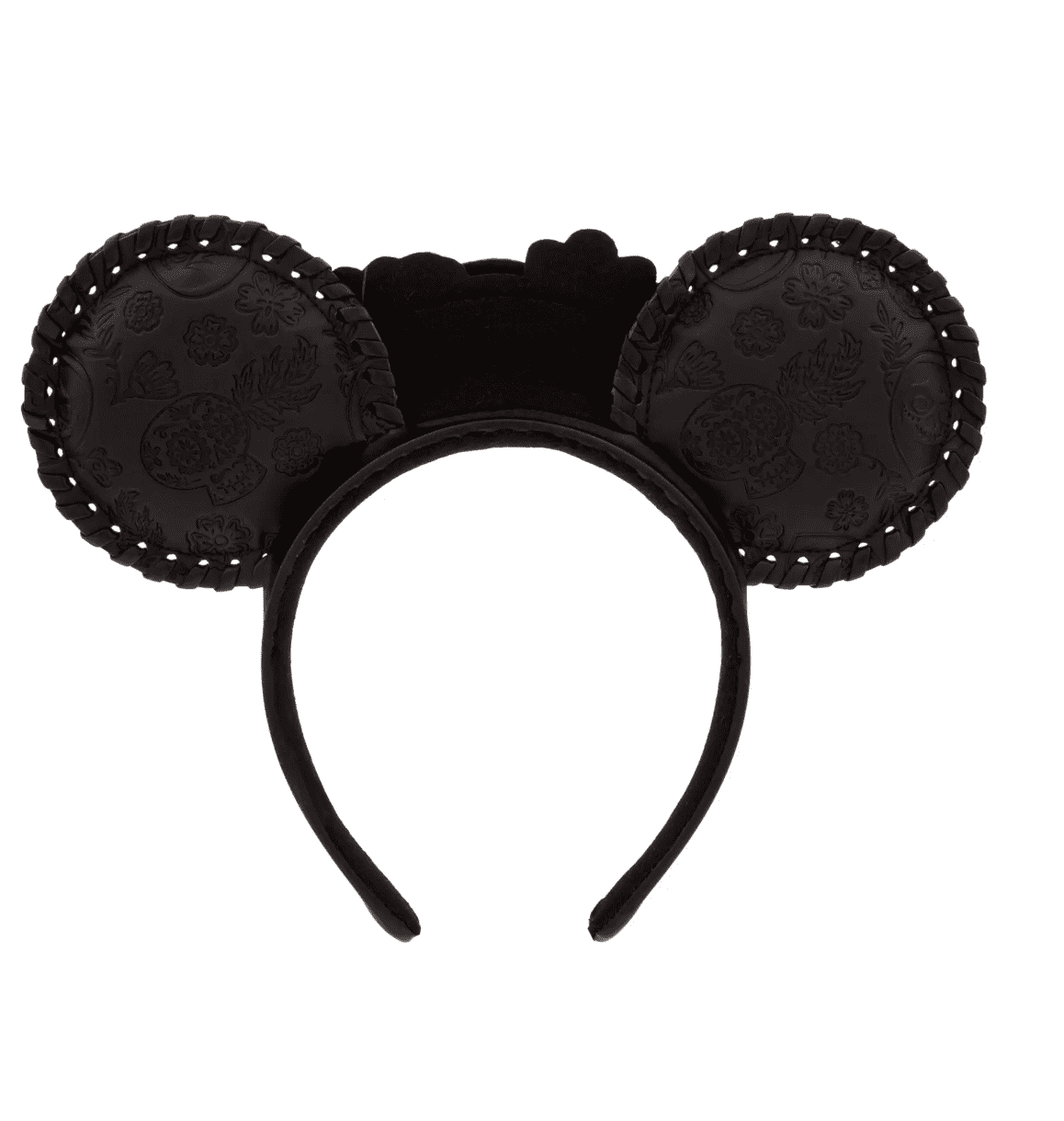 Disney Parks Pixar Coco Floral Skull Ear Headband for Adults  display picture 2