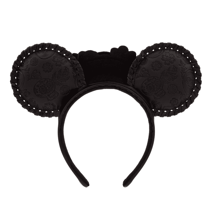 Disney Parks Pixar Coco Floral Skull Ear Headband for Adults  display picture 1