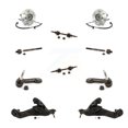 thumbnail image 1 of Transit Auto Bras de Commande Inférieur à Roulement avant avec Tige de Liaison Intérieure Rotative Kit de Stabilisation (10 Pcs) pour Voiture Ford F-150 avec 6 Roues à Crampons Côté Gauche Droit (Conducteur Passager) K7T-109537, 1 of 2