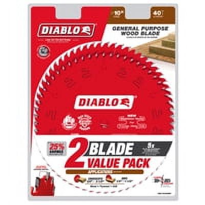 Freud D104040VP 10"x40 Blade Value Pack - Quantity 1