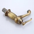 thumbnail image 5 of Grifo mezclador de latón antiguo para lavabo de baño, cobre macizo, estilo europeo de lujo, modelo s202412241657, 5 of 5