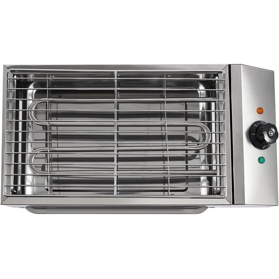 Indoor Electric Grill, Electric BBQ Grill, 1800W Griddle Flat Top Grill, Stainless Steel Barbecue Griddle Smokeless, Portable Griddle Nonstick for Kitchen Restaurant