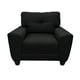 thumbnail image 3 of Sillon El Bazar Store Sidney Lino Negro 1 plaza, Modular, Moderno, Sala, Ocasional, 3 of 5