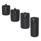 thumbnail image 4 of Bolsa de almacenamiento para lentes de cámara DSLR, portátil, de neopreno, elástica, color negro, tamaño SML XL, 4 unidades, 4 of 14