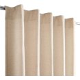 thumbnail image 1 of Rideau de Ferme en Coton/lin 50x63 Naturel, Rideaux en Coton Lin, 2 Panneaux Rideau, Rideaux à Onglets, Rideaux Assombrissants, Rideaux pour Chambre, Rideaux pour Salon, Ensemble de 2, 1 of 7