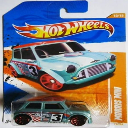 MORRIS MINI Cooper Hot Wheels 2011 TRACK STARS Series 10 of 15 1:64 Scale Collectible Die Cast Metal Toy Car Model