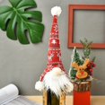 thumbnail image 1 of KG Navidad en Stock decoraciones Noel Navidad Natale Gnomo sin rostro funda para botella de vino funda navideña para botella de vino, 1 of 4