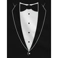 thumbnail image 3 of Tstars Mens Halloween Party Shirt Printed Tuxedo with Bowtie Suit Tank Top Funny Humor Tux Trick or Treat Day of the Dead Shirt for Men Tank Top Singlet, 3 of 5