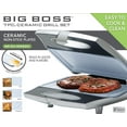 thumbnail image 2 of Big Boss 9286 Silver 7-Piece Ceramic Grill Set with 3-Interchangeable Non-Stick Cooking Plates, Grill, Waffle and Sandwich, 2 of 2