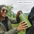 thumbnail image 5 of JoyJolt Vacuum Insulated Water Bottle with Flip Lid & Sport Straw Lid - 32 oz - Grey, 5 of 7