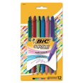 thumbnail image 1 of Bic Corporation SCSMAP121AST Stylo à Bille Rétractable à Toucher Doux, 1 Mm, Moyen, 1 of 1