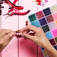 thumbnail image 1 of BESTYASH 1960Ud Sueltas Coloridas Para Manualidades Con Duradero Y Agujeros Para Bisutería, 1 of 6