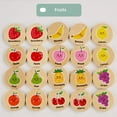 thumbnail image 3 of Lindbes Wooden Memory Game For Kids Preschool Educational Memory Matching Game Toy For Toddlers 2-4 Years, 3 of 13
