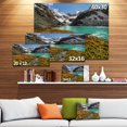 thumbnail image 3 of Crystal Clear Lake among Mountains - Landscape Canvas Art Print, 3 of 4