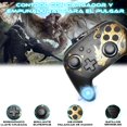 thumbnail image 3 of Control Inalámbrico Recargable Joystick Compatible N- Switch Oro, 3 of 6