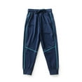 thumbnail image 5 of WOLLED Boy's Active Athletic Pants Kids Toddler Silk Quick-Drying Sweatpants Casual Jogger 5-14T Teen Casual Silk Long Pants, 5 of 9