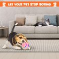 thumbnail image 6 of Prociv Interactive Dog Toys Dog Ball, Durable Automatic Rolling Ball with Led Flash Lights for Small Meduium Large Dogs Breed, USB Rechargeable Pink, 6 of 6