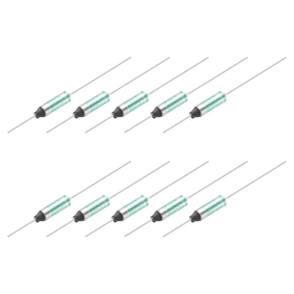 Uxcell Thermal Fuse, Thermal Cutoffs, Metal Thermal Cutoff Fuse for Household Appliances, Electric Industrial Use 240C