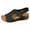 Black, variant on LUOGENLI Female Sandals for Women Heel Ladies Summer Retro Solid Colour Leather Slope Heel Thick Bottom Fish Mouth Sandals Womens Sandals with Back Strap Comfortable 40