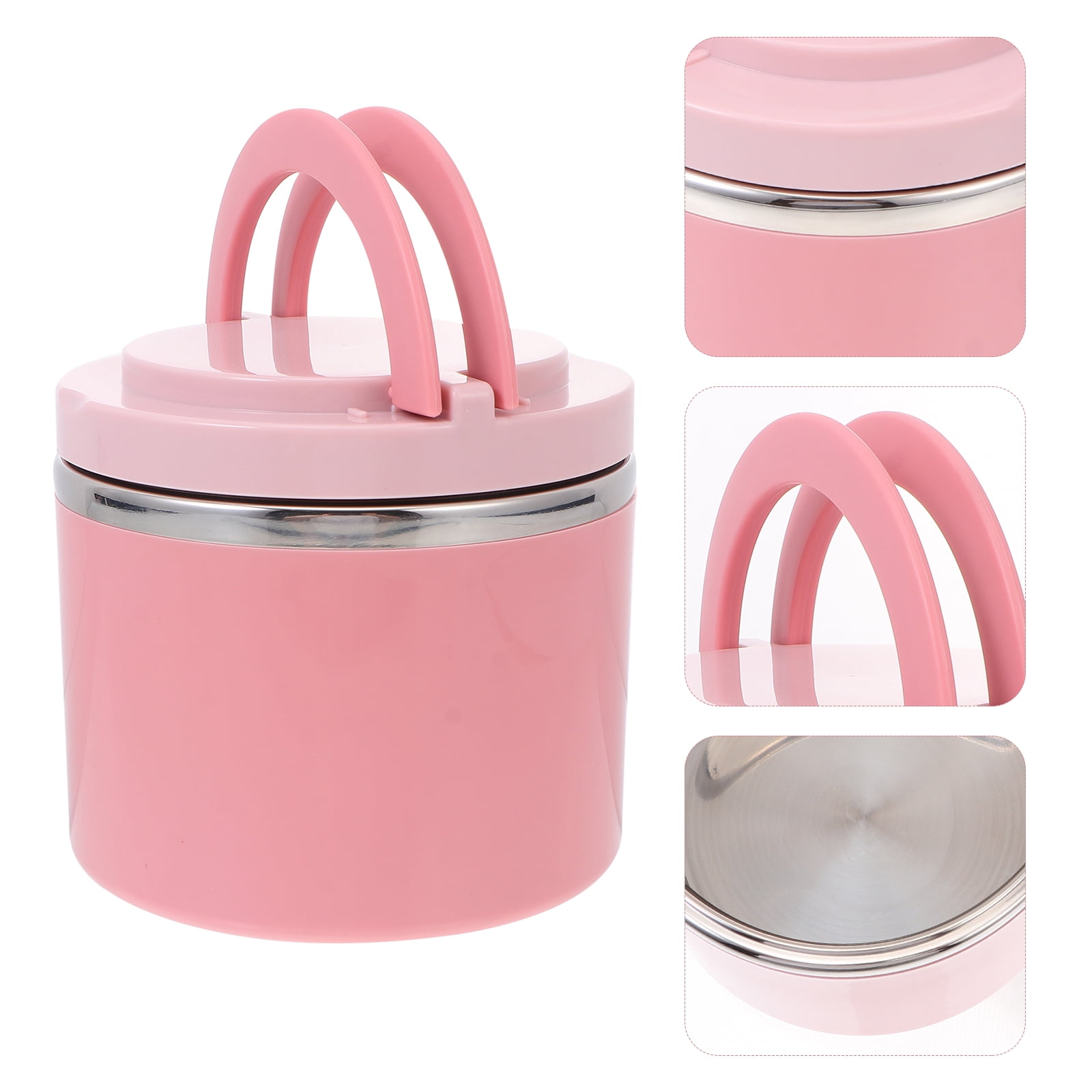 Summerkimy Box 900ML Stainless Steel Thermal Lunch Box Single