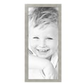 thumbnail image 2 of ArtToFrames 13" x 30" Classic Silver Picture Frame, 13x30 inch Gray MDF Poster Frame (WOM-4499), 4 Pack, 2 of 8
