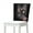 American Flag Eagle Black, variant on TSOVTHRID Deer Elk Cross Crow Print Chair Back Cover Dining Chair Cover Stretch Polyester Fabric Chairs Protector Slipcovers for Kitchen Hotel Holiday Party Decor, Set of 1