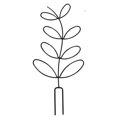 thumbnail image 1 of Soporte para plantas en macetas de exterior, soporte para plantas trepadoras, soporte creativo para flores, poste fijo para jardinería, 1 of 5