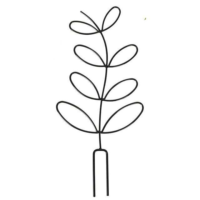 Soporte para plantas en macetas de exterior, soporte para plantas trepadoras, soporte creativo para flores, poste fijo para jardinería