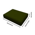 thumbnail image 2 of Outdoor Sofa Cushion Cover Polyester Removable Zip Closure For Patio Garden Seat, 2 of 3