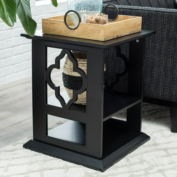 Belham Living Renata Quatrefoil Side Table Com - Black Quatrefoil Coffee Table Belham Living Renata Quatrefoil Side Table Com - Black Quatrefoil Coffee Table