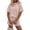 Light Khaki, variant on Ekouaer Womens Pajama Sets Short Sleeve Lounge Sets 2 Piece Pjs Tops and Shorts Outfits Matching Loungewear with Pockets