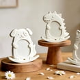 thumbnail image 3 of Cat Shape Frame Mold, Pet Memorial Photo Frame Resin Mold, Cat Dog Dinosaur Design Resin Picture Frame Mold DIY Cute Photo Frame with Stand Holder Home Table Decor, 3 of 9