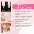 thumbnail image 3 of Hollywood Fashion Secrets Boob Tape for Breast Lift No. 14 for All Cups, Hypoallergenic, 4 Pairs, 3 of 9