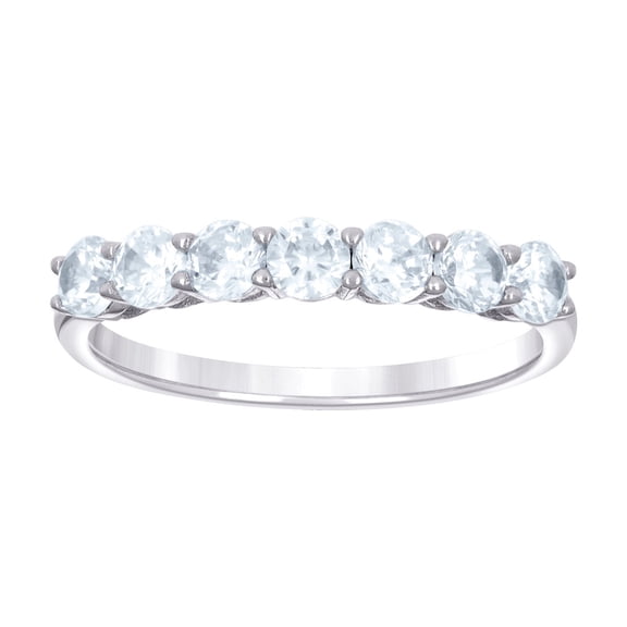 925 Sterling Silver Womens Cubic Zirconia Single Row CZ Wedding Band Ring 3mm Wide Size 6 Wedding Band for Women and Men