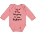 thumbnail image 3 of Inktastic I'm Going to Be a Big Sister Girls Long Sleeve Baby Bodysuit, 3 of 5