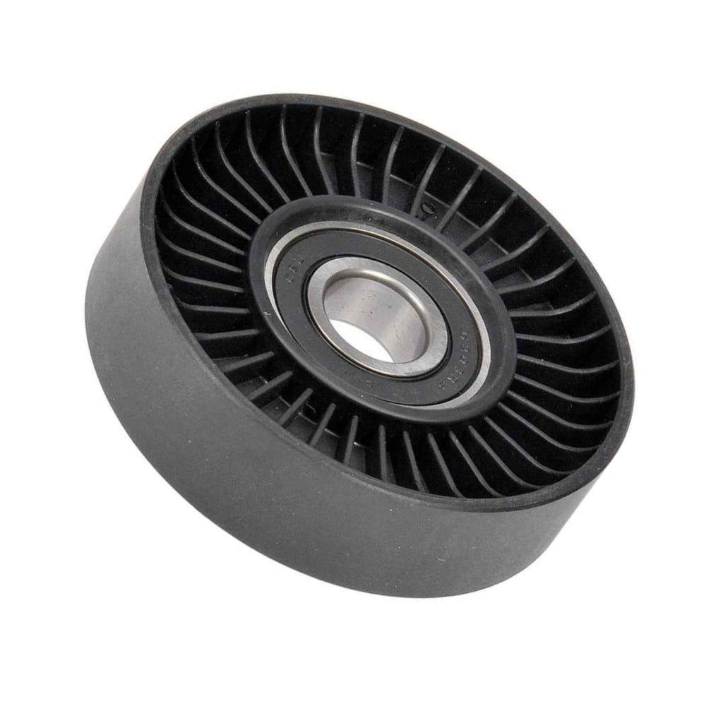 KarParts360 For Chevy Orlando 2012 2013 2014 Idler Pulley | Polyamide | Grooved Belt Type | 17 Millimeters Inside Diameter | 82 Millimeters Outside Diameter | 1 Pulley Bearing | For 90537585