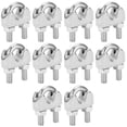 thumbnail image 3 of Wire Rope Cable Clip Clamp, 10PCS M8 Stainless Steel 5/16 Inch M8 Wire Rope Cable Clip Clamp Clamp U   For Awnings For Fix Patio Furniture, 3 of 8