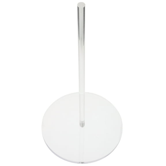 SWETRACE 1Pcs Strong Bearing Capacity Acrylic Roll Paper Rack for Kitchen Roll Holder and Bathroom Decor