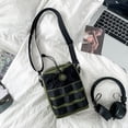 thumbnail image 1 of Bolsos de teléfono celular de moda Bolsos cruzados pequeños para mujeres simples Satchel (Verde militar) Tmvgtek Para Estrenar, 1 of 9