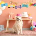 thumbnail image 3 of 10 piezas de decoración de madera con huesos de perro de 18 cm de Sophena para manualidades, 3 of 7