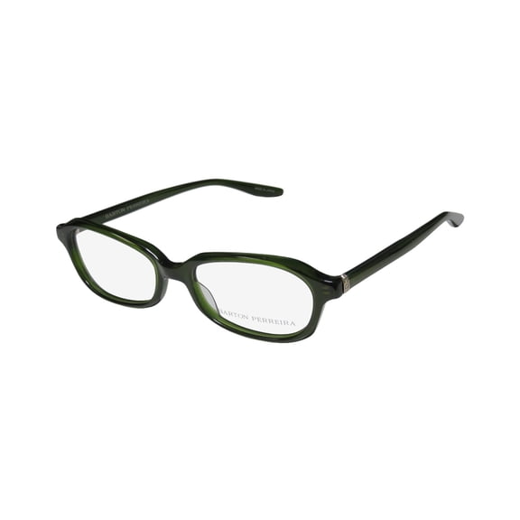 NEW BARTON PERREIRA RAYNETTE WOMENS/LADIES DESIGNER FULL-RIM DARK GREEN AUTHENTIC ITALIAN FRAME DEMO LENSES 51-17-135 EYEGLASSES/EYE GLASSES