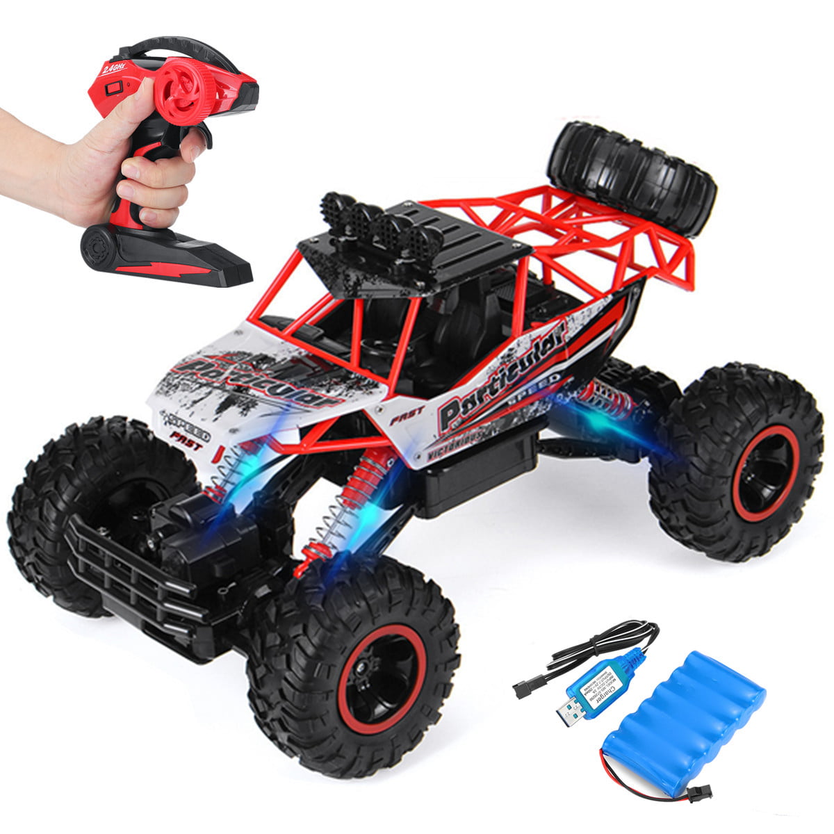 Details about   RC Racing Car 1:16 High Speed Off Road Climbing Car Remote Control Car