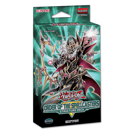 Yu-Gi-Oh! Cards Order of The Spellcasters Structure Deck- 3 Super Rares + 2 Ultra (Yu Gi Oh Best Deck Recipe)