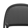 thumbnail image 6 of Shay Indoor and Outdoor Stackable Chair - Black - Set of 2, 6 of 6