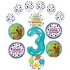 Scooby Doo 3rd Birthday Party Supplies Balloon Bouquet Decorations