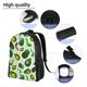 thumbnail image 5 of Fotbe Green Avocado Mochila de Viaje para Laptop, Mochila Ejecutiva Delgada y Resistente 15.6", 5 of 8