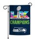 thumbnail image 1 of Bandera de jardín WinCraft Seattle Seahawks Super Bowl LX 30x46 cm, 1 of 4